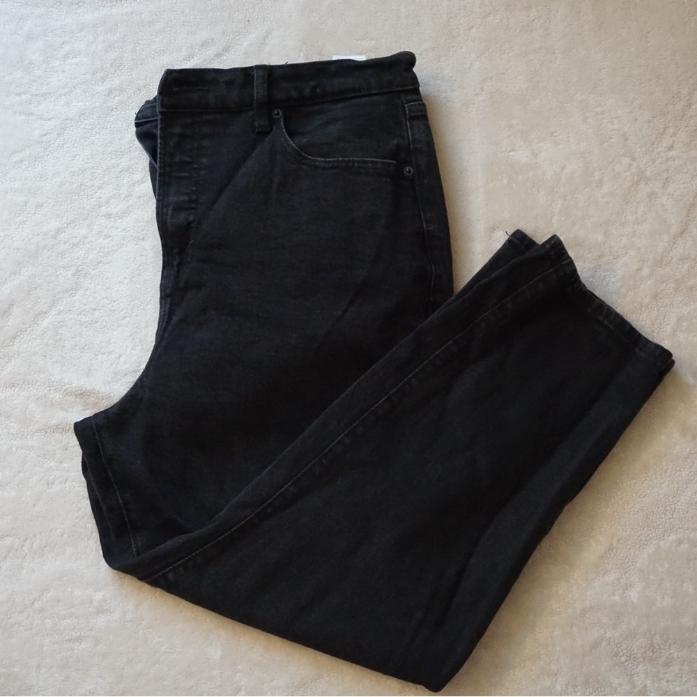 Old Navy Dark Straight Leg Jeans